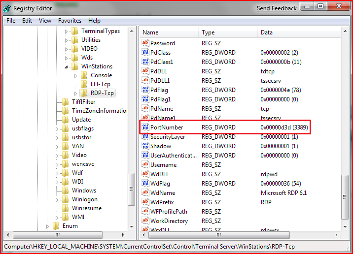 Improve PC Security by Changing the RDP Port
