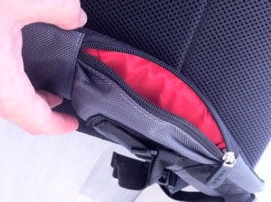 backpack with secret compartment for travelers