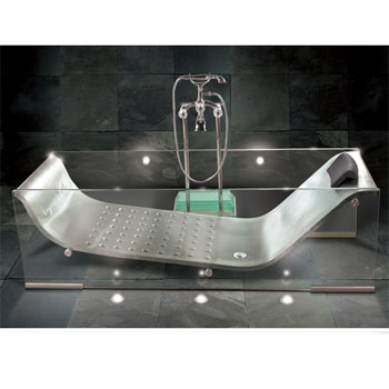 A Crystal Bath Enhances Beauty And Uniqueness Of Your Bathroom