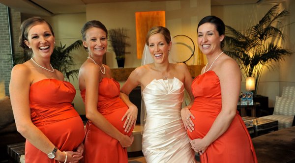 Tips For Handling Pregnant Bridesmaids