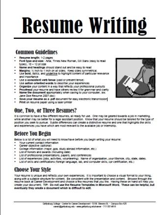 How To Prepare Before Writing A Resume