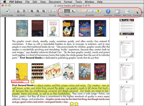 What Is The Best PDF Editing Software for Mac OS X?