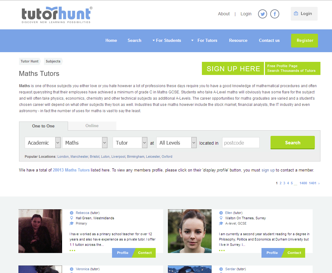 Looking To Find A Suitable Teacher? – Check TutorHunt