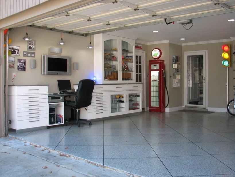 The Man Cave: 7 Ways To Fix Up Your Garage For The Ultimate Escape