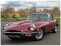 The epitome of cool and style. The Jaguar E type